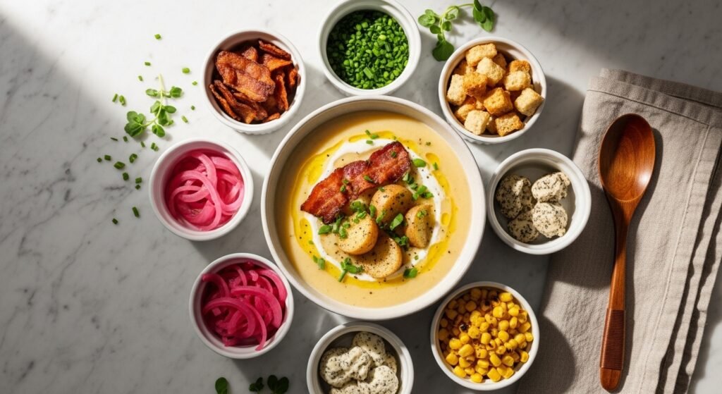 30 Unique Potato Soup Toppings and Garnishes to Elevate Every Single Bowl