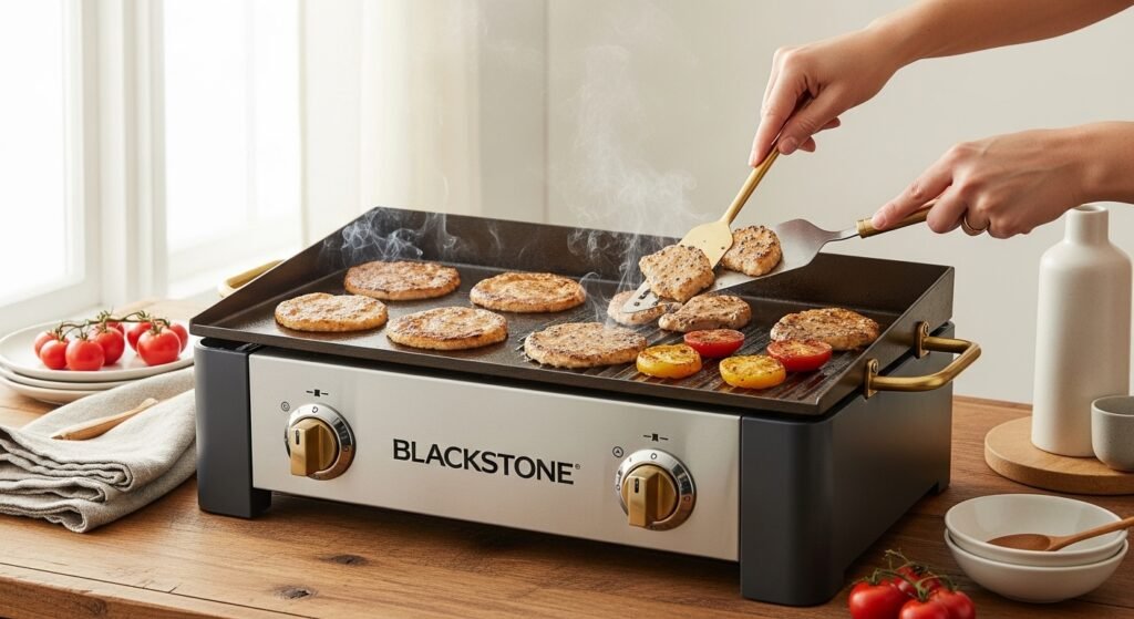 How to Make Smash Burgers on a Blackstone Griddle for the Perfect Sear