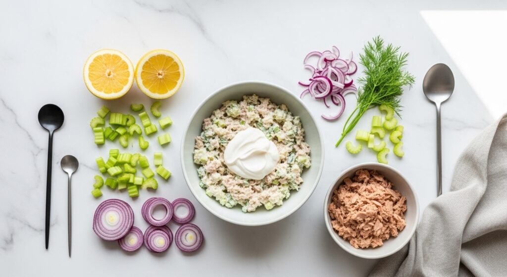 How to Make Tuna Salad with Greek Yogurt for a Protein Packed Healthy Swap