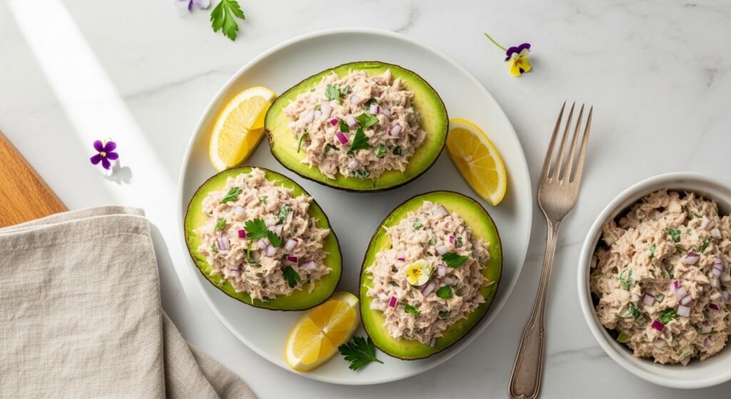 21 Must-Try Tuna Salad Stuffed Avocado Recipes for a Low Carb Dreamy Lunch