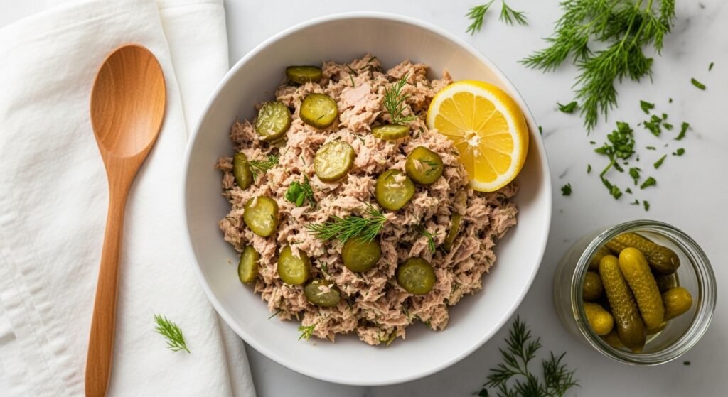 25 Genius Tuna Salad with Pickles Recipes for the Crunchiest Tangiest Bite