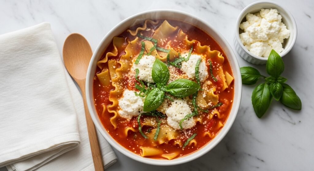 24 Genius Lasagna Soup with Ricotta Recipes for the Creamiest Bowl Ever